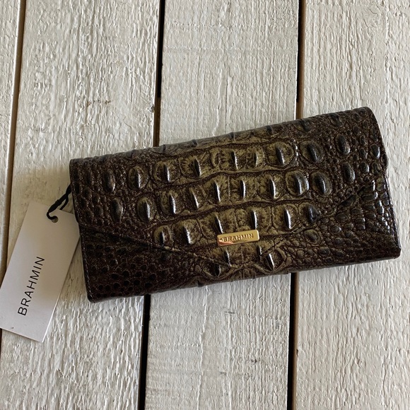 Brahmin Handbags - Brahmin Veronica Umbra Melbourne Leather Wallet